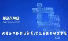比特派网络错误解析：常见原因及解决方案