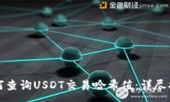 :如何查询USDT交易哈希值：详尽指南