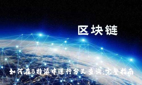 如何在B特派中进行分叉查询：完整指南
