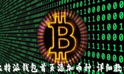 如何在比特派钱包首页添加币种:详细教程与技巧