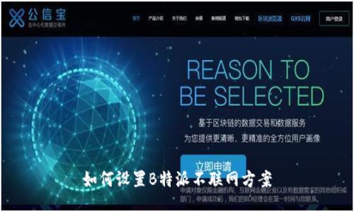 如何设置B特派不联网方案