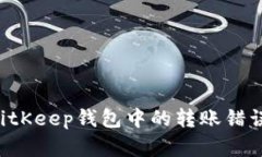如何解决BitKeep钱包中的转账错误：全面指南