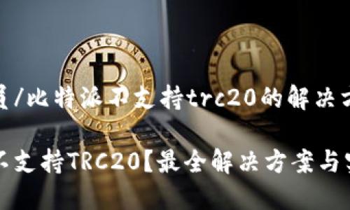 工作人员/比特派不支持trc20的解决方案

比特派不支持TRC20？最全解决方案与实用指南