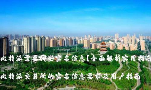 比特派需要哪些实名信息？全面解析实用指南

比特派交易所的实名信息要求及用户指南