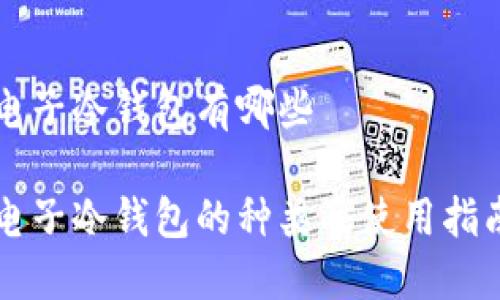 电子冷钱包有哪些

电子冷钱包的种类及使用指南