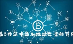 如何在B特派中添加地址文案的详细步骤