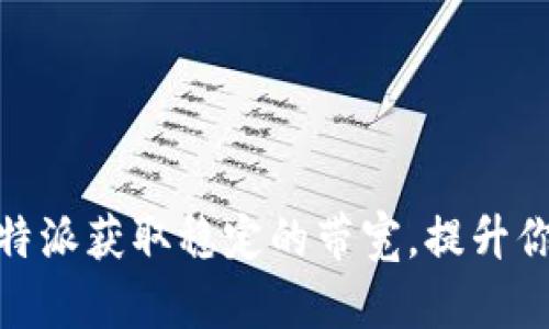 如何通过比特派获取稳定的带宽，提升你的网络体验