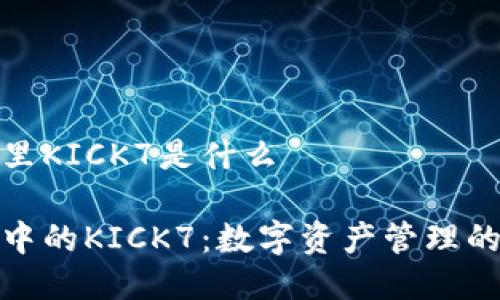 冷钱包里KICK7是什么

冷钱包中的KICK7：数字资产管理的新选择