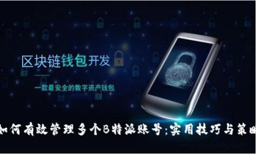 如何有效管理多个B特派账号：实用技巧与策略