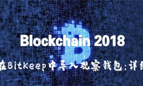 如何在BitKeep中导入观察钱包：详细指南